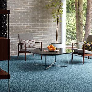 Ковролин Flotex Tibor Arbor 980610 Arbor cornflower фото 3 | FLOORDEALER